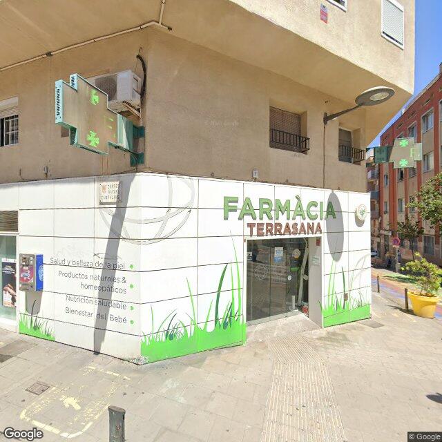 Street view near Terrasana in L'Hospitalet de Llobregat