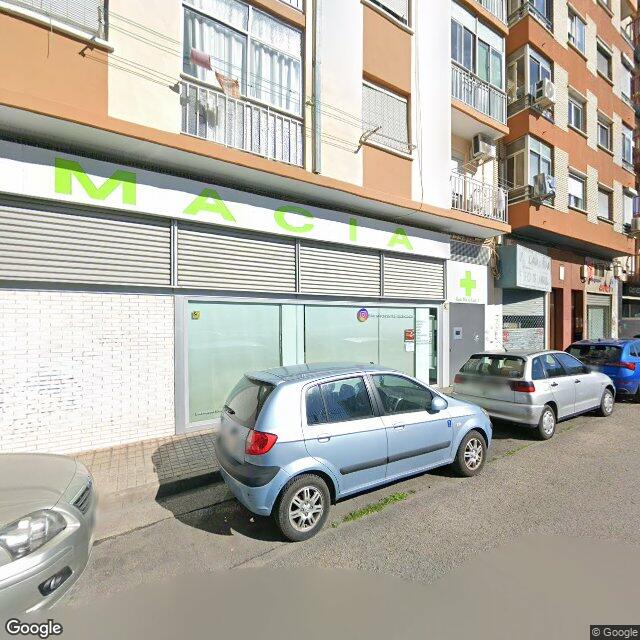 Street view near Vicente Aznar, Alicia in Zaragoza