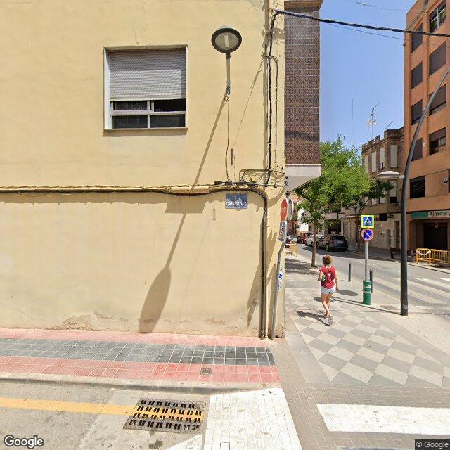 Street view near Vicente Zaragoza Giner in Spain
