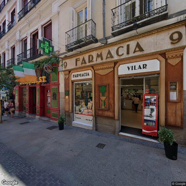 Street view near Vilar in Madrid