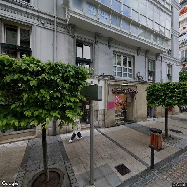 Street view near Villegas in Santander