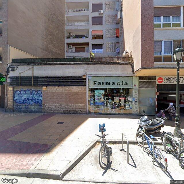 Street view near Yanguas Jiménez, Jesús in Zaragoza