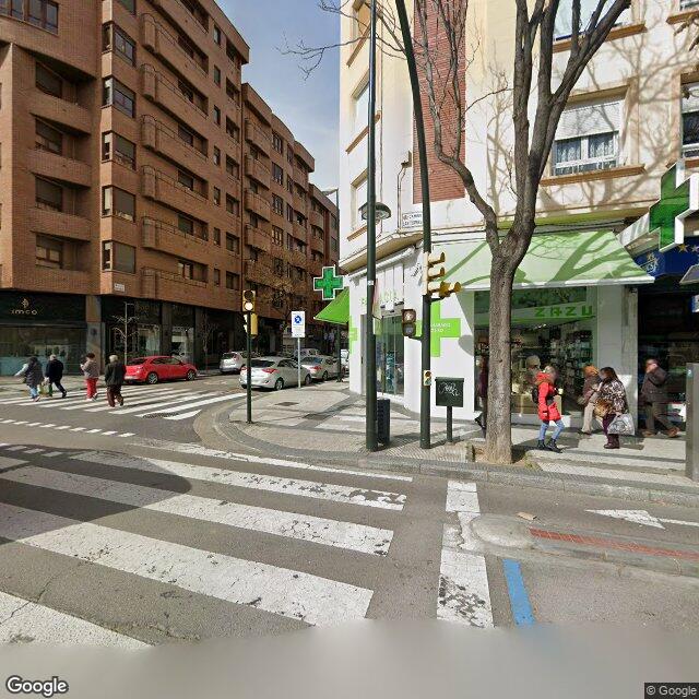Street view near Zazu Lafuente, María Gabriela in Zaragoza