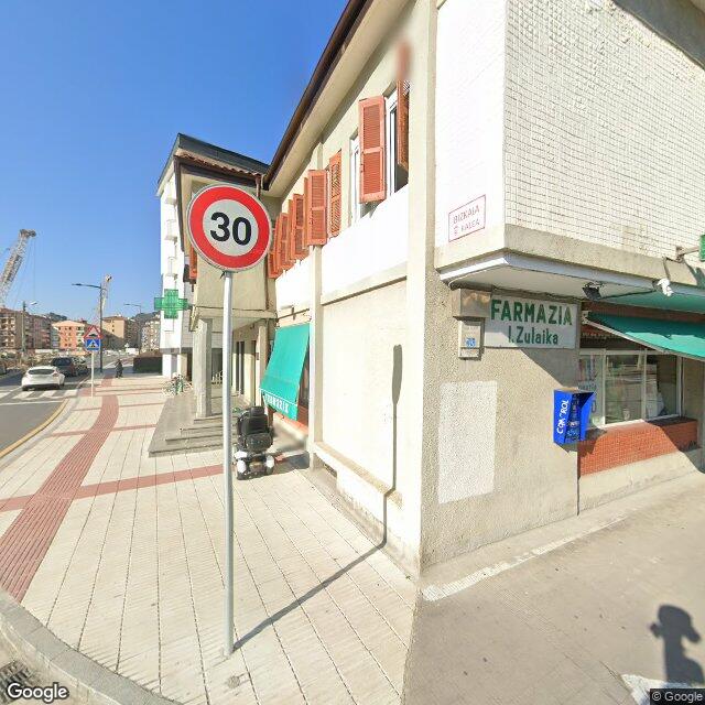 Street view near Zulaika Olaskoaga in Zarautz