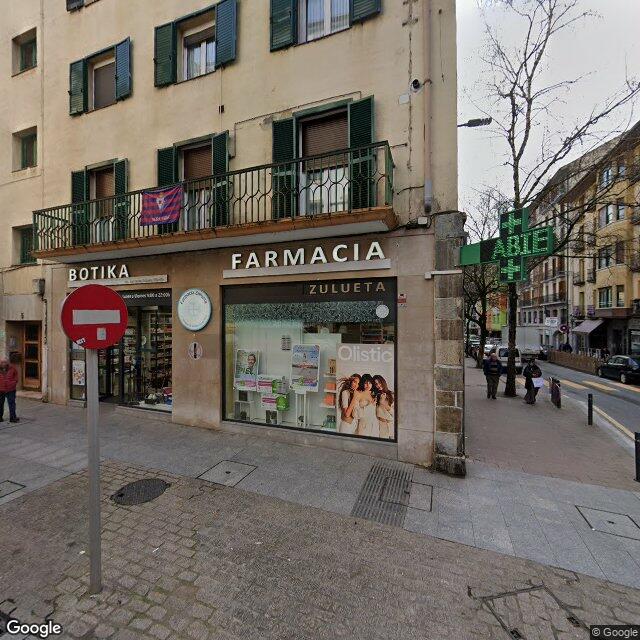 Street view near Zulueta in Spain